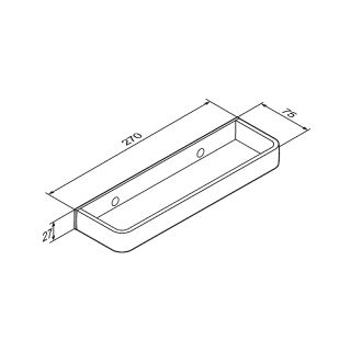 Держатель для полотенец Damixa Jupiter DA7734400 Черный Хром